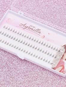 75 Miếng Lông Mi Giả Lông Mi Dưới Tự Nhiên, Mô Phỏng, Dạng Phân Đoạn, Dụng Cụ Trang Điểm. - C - Xem 3