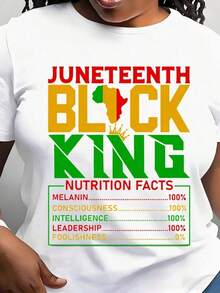 Camiseta Negra de Mujer para Juneteenth - Diseño de Herencia Afroamericana con Colores Panafroamericanos (Verde, Rojo, Amarillo, Negro) - Cuello Redondo, Manga Corta, Uso Casual y Formal - Ropa Cultural para Celebraciones de Juneteenth - Ajuste Cómodo para Todas las Temporadas - Ideal para Regalo - Blanco - Ver 1