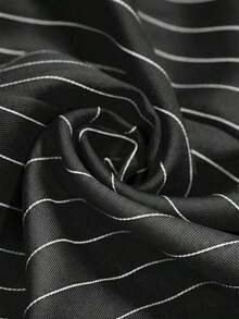 Elegant Sleeveless Striped Jumpsuit For Women - Black - View 4