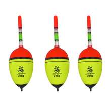 Bộ 3 phao câu cá EVA bền chắc, phát sáng trong bóng tối, thích hợp cho câu cá và câu rê, thiết kế ổn định và nhẹ, dụng cụ câu cá thiết yếu cho người đam mê câu cá, du lịch gia đình, đạp xe, cắm trại ngoài trời, phao xốp có độ nổi cao với thiết kế đuôi dài giúp tăng cường độ ổn định và khả năng kiểm soát. - Nhiều màu - Xem 15