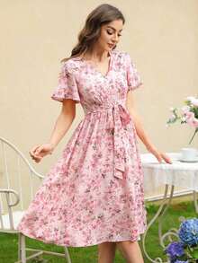 Vestido de mujer con cuello en V con estampado floral romántico, estilo campestre adecuado para Pascua y vacaciones, dulce y elegante para vacaciones, citas, fiestas, graduaciones, bodas y playa. Vestido de verano para mujer, ropa de verano para vacaciones, vestidos de verano de talla grande, vestido de verano de talla grande, vestido de playa, vestidos de verano para mujer, vestidos de verano para mujer, vestido modesto de Pascua, vestido de té, vestido floral amarillo para mujer, vestido de primavera amarillo para mujer, vestido de limón para mujer, vestido de primavera modesto para mujer, ropa de primavera/verano para mujer, vestido de vacaciones para mujer, vestido bohemio para mujer, vestido floral de verano para mujer, vestido casual de verano, vestido de estilo español amarillo para mujer, vestidos casuales de mujer, vestido de primavera para mujer, vestidos de verano para mujer, vestido floral para mujer, vestido vintage para mujer - Multicolor - Ver 3