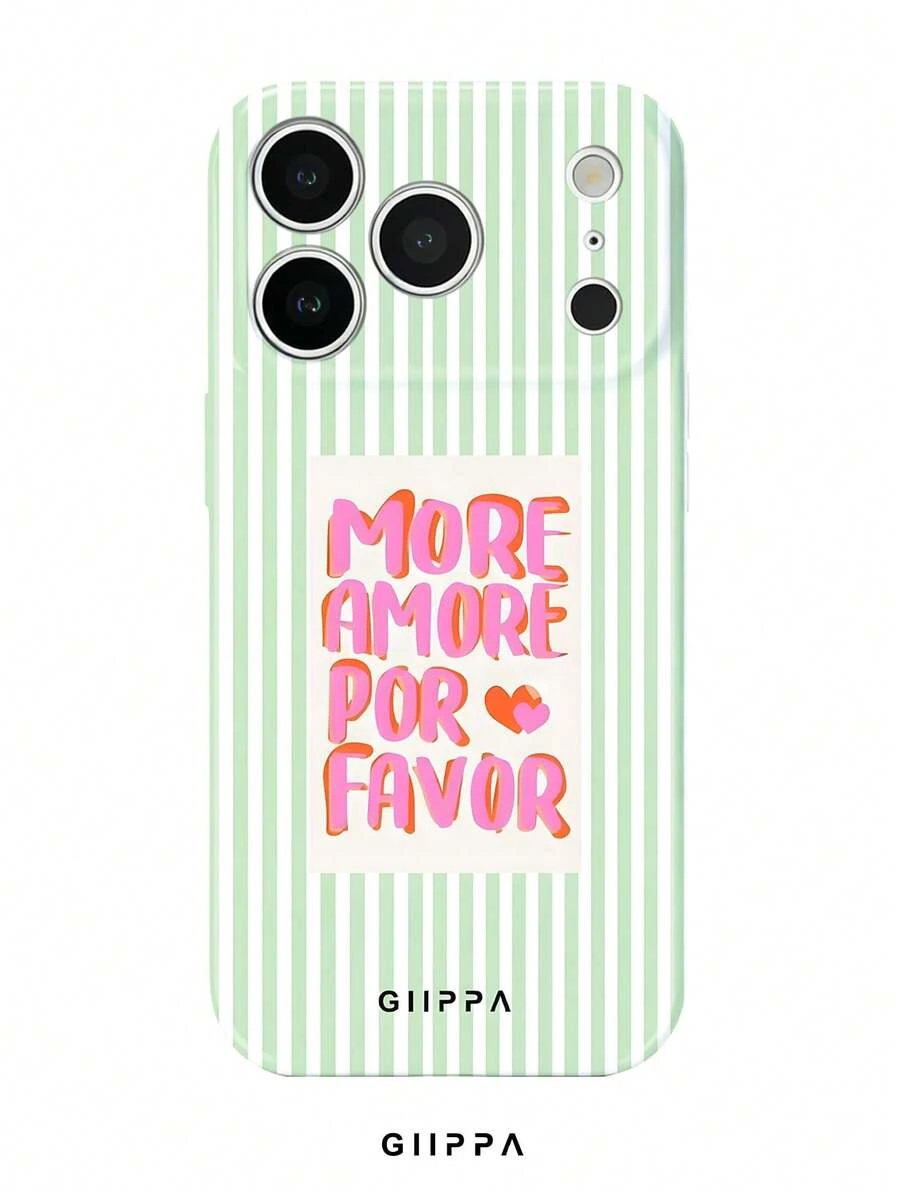 GIIPPA 1 Ốp lưng điện thoại màu xanh bạc hà kẻ sọc dọc cho iPhone 17 Pro Max, phù hợp với 16 Pro Max, 15 Pro Max, 14 Pro Max, ốp lưng điện thoại phong cách Hàn Quốc thời trang và độc đáo, tương thích với 11/12/13/14/15/16 Pro Max Plus, thiết kế thanh lịch phù hợp cho cả nam và nữ, món quà lý tưởng cho bạn gái vào dịp Giáng sinh, Lễ tình nhân, Lễ Phục sinh, mùa cưới và sinh nhật. - Xanh lá nhạt - Xem 1