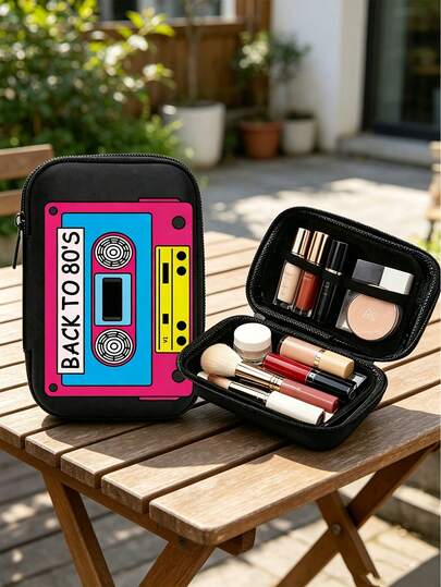 Cartoon Personality Pen Holder, Simple Retro Office Stationery Box, Desktop Storage Bucket, Ideal Gift For Home And Study Stationery, Back To School Season Gift, Big Mouth And Legs Need To Be Handmade By Oneself, Please Purchase With Caution If You Mind