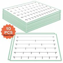 10 PCS Double-Sided Math Fraction Whiteboard - Interactive Educational Toy, Kids Educational Fraction Learning Math Boards, Elementary Math Teaching Aids, Math Training Learning Aids Student Games Card - Multicolor - View 2