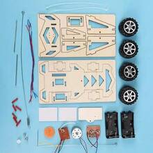 Coche De Control Remoto Para Armar Kit Educativo Con Control Beige Vehículos A Control Remoto - 1 - Ver 3