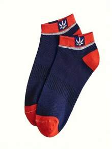 5/10 paires, couleur aléatoire, chaussettes courtes pour hommes et femmes, respirantes et confortables, chaussettes de sport absorbantes de transpiration, convenant pour la course, le cyclisme, les sports et le port décontracté pour hommes et femmes. - Multicolore - Voir 10