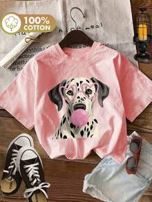 Graphic Print Sweatshirt, Casual Crew Neck Sweatshirt For Autumn And Spring, Women's Clothing - 羅莎 - 查看 6