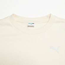 Puma Áo nỉ cổ tròn lót lông cừu, kiểu dáng tối giản, đa năng, thời trang dành cho nữ, thích hợp cho mùa Thu/Xuân. - Bạch Tuyết - Xem 3
