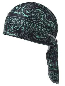 1/3pcs Unisex Breathable Quick-Dry Pirate Hat, Sun Protection Motorcycle Riding Cap, Pirate Bandana For Men & Women, Suitable For Cycling, Outdoor Sports, Etc. - Multicolor - View 8