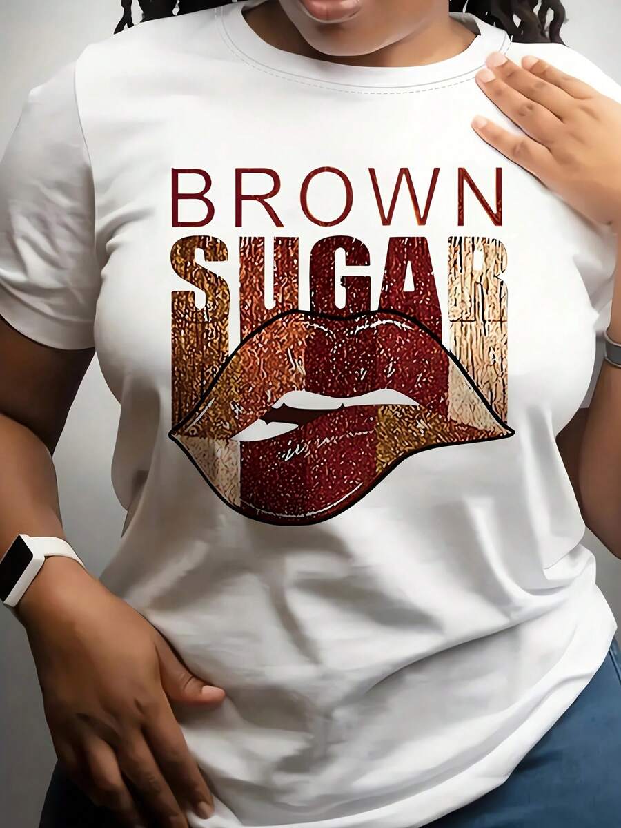 Camiseta de mujer para primavera y verano - Blanco - Ver 1