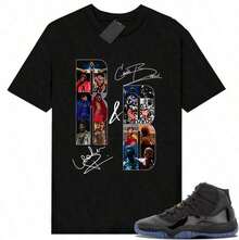 Camiseta clásica de estilo de los Jacksons King Of 2026, negra, con cuello redondo, eslogan, para culturismo, estilo novio, ropa casual, adecuada para todas las estaciones, camiseta gráfica para hombre, camisetas para hombre, camiseta gráfica de guante de Jackson, camiseta deportiva informal para hombre y mujer, ropa de vacaciones de verano Y2K, camisetas para hombre y mujer, camiseta gráfica ligera y transpirable% algodón, ajuste regular, cuello redondo, atuendo casual, tops casuales de verano de manga corta y cuello redondo, tejido elástico medio, ajuste cómodo para todas las estaciones, camiseta con patrón único, ajuste relajado, envío gratis - Negro 12 - Ver 6
