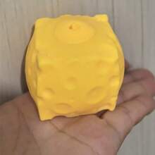 Cubo de queso gigante, pelota de estrés moldeable de queso grande, juguete antiestrés sin rebote, regalo sensorial antiestrés de Navidad ASMR - Ver 4
