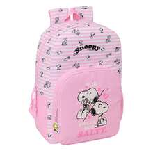 Safta SNOOPY 大型輕便進化版書包，帶可拆卸可清洗輪子，兒童返校背包，符合人體工學的加厚肩帶，大容量前置口袋和水壺袋 - 免費送貨 ✅ 西班牙大陸地區 24/48 小時送達 - 選項 8 - 查看 1