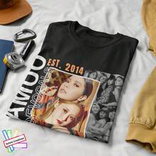 Unisex T-Shirt, Graphic T-Shirt - 黑色 - 查看 3