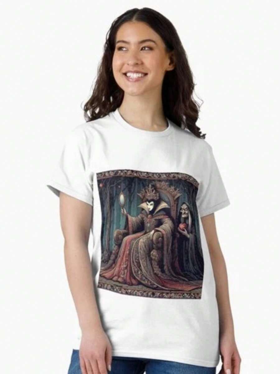 Versatile And Universally Flattering, This Outfit Exudes A Refined Atmosphere. DISNEYWORLD MELIFUCENT WICKED VILAIN TEAM CUTE CLASSIC FUNNY T SHIRT UNISEX Looks Amazing When Worn! ! - Black - View 1