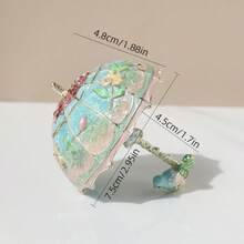 SUSUZUKU 1pc Metal Enamel Jewelry Box, Umbrella Shaped Decorative Box, Creative Home Decor Storage Box, Ring Box, Luxury Jewelry Box - Umbrella - View 14