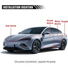 5M Car Door Edge Protector, Anti-Scratch Protective Seal Strip, Automotive Collision Avoidance Seal Strip, Car Door Bumper Strip, Invisible Door Edge Guard - A - View 7