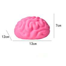 1pc Brain Squeezable Toy - Soft, Compression-Resistant Pressure Rod Suitable For Teenagers And Adults, Slowly Rising Sensory Stress Relief Toy, Fun Gift For Autism Or As A Prank. - Multicolor - View 7