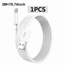 1-3入 [1m+1m+2m] 60W USB-C 轉 USB-C 數據線，Type-C 轉 Type-C 快充線，相容 iPhone 17 16 15 Pro Plus Pro Max、Galaxy S24 S23、Pro/Air、Pro/Air 及其他裝置 - 彩色 - 查看 14