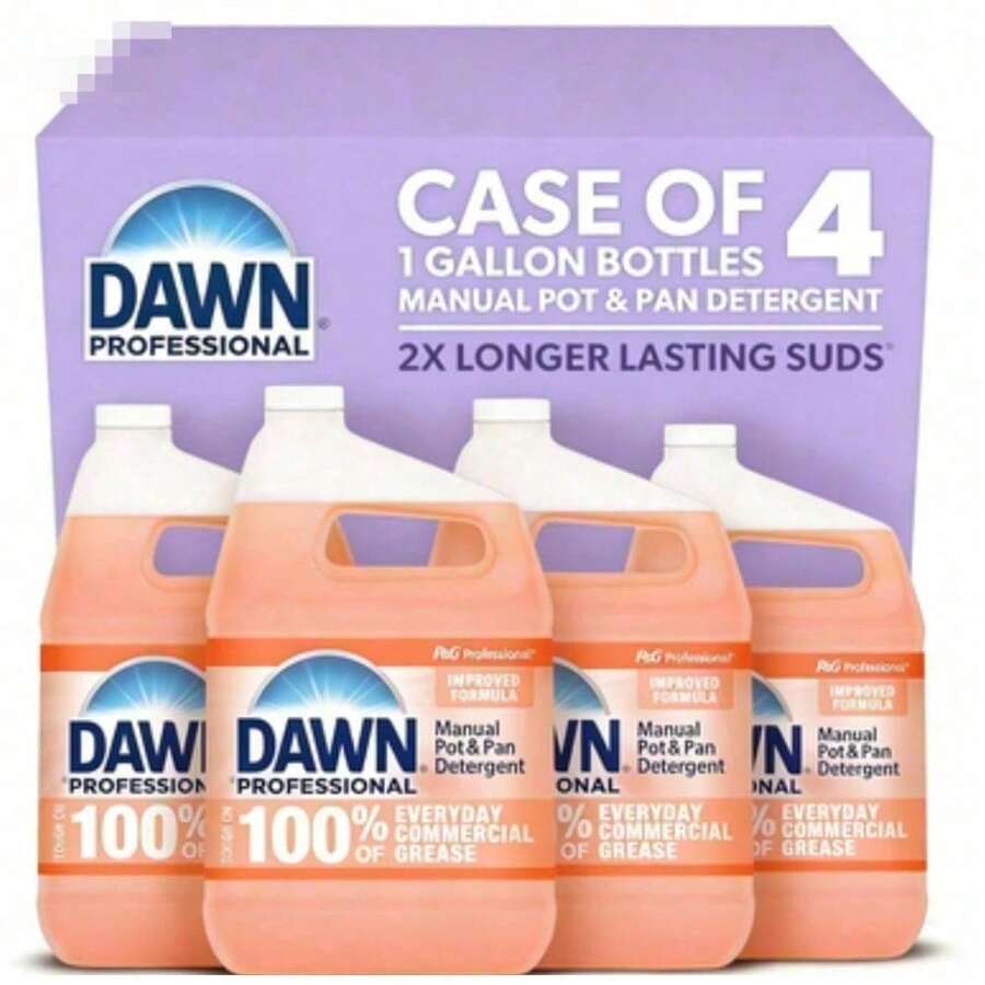 Ultra Grease-Fighting Power, 18 Fl Oz.Long-Lasting Suds, Easy Dispensing, Gentle On Hands, Perfect For Kitchen Cleanup And Dishwashing-Dawn Platinum Plus PowerSuds Liquid Dish Soap, EZ-Squeeze Bottle – - 藍色的 - 查看 1