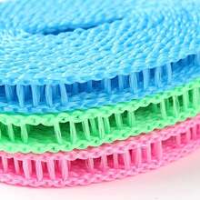 3 Pack 5m Windproof Travel Clothesline – Portable Non-Slip Clothes Drying Rope For Camping Cruise Balcony Laundry – Nylon Retractable Travel Clothesline - 3pcs - View 2