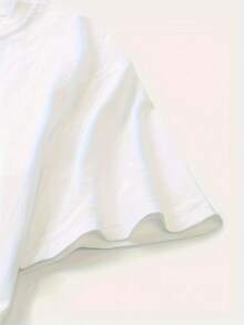 Camiseta de mujer para primavera y verano - Blanco - Ver 4