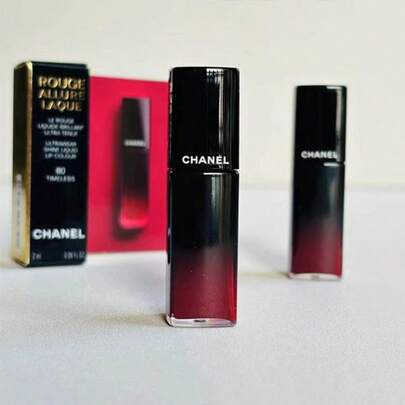 CHANEL شانيل روج ألور لاك أولترا ويير شاين سائل لون الشفاه ظل 80 تايملس 2مل