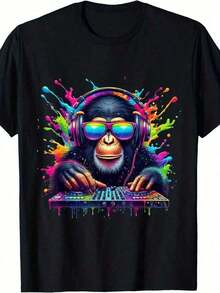 Women T-Shirts - 黑色 - 查看 8