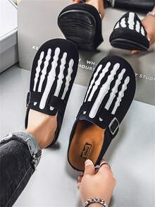 Spring New Unisex Thick Sole Comfortable Beach Sandals Men Women Outdoor Retro Cork Slip-On Slides Couple - Black - View 6