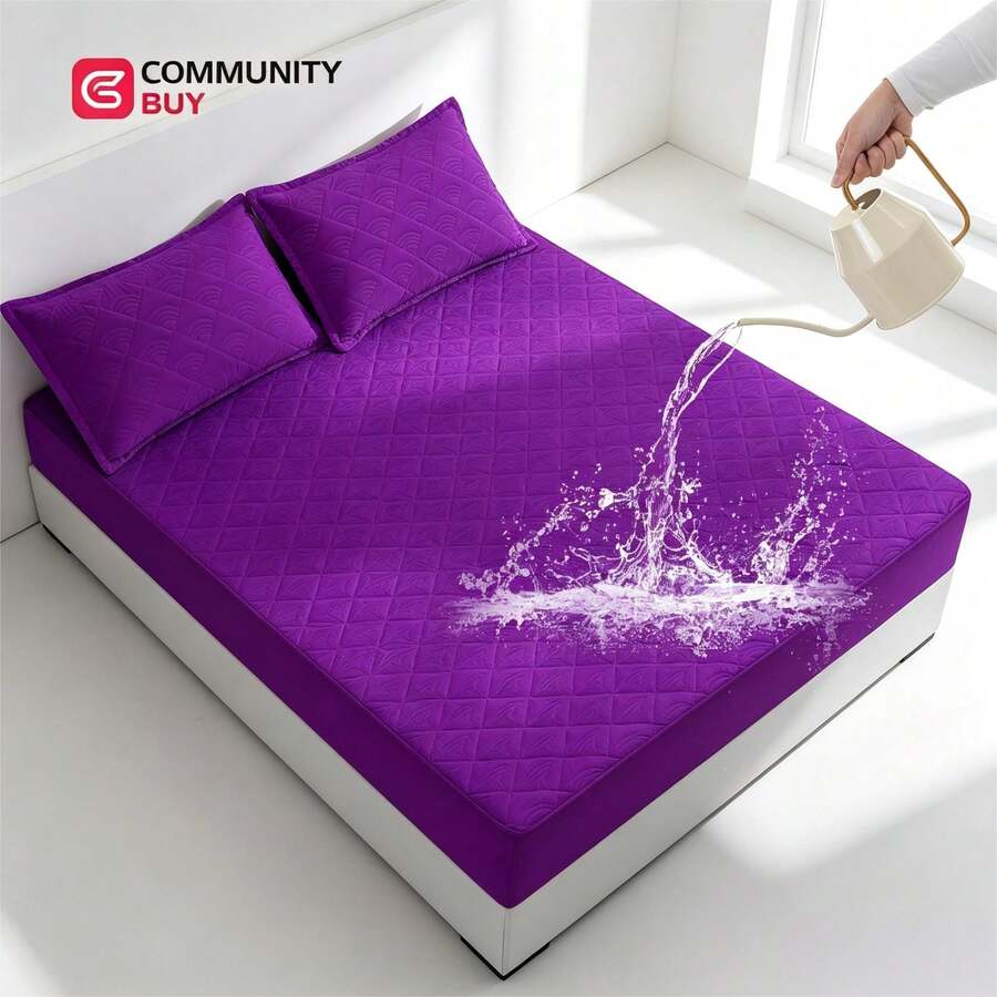 Fitted Sheets - Purple - View 1
