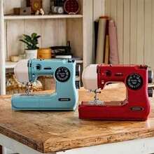 New Portable Sewing Machine Models, Plastic Crafts, Mini Sewing Machine, Decoration, Home Sewing Machine, Home Decor - Light Blue - View 4