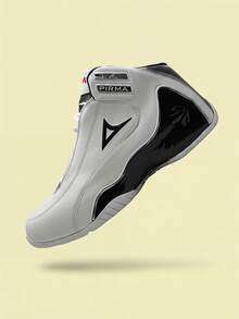 Pirma Tennis Shoes For Basketball 767 - Red and White - View 1