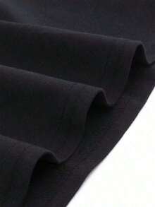 Black T-Shirt With Vintage Drake Print, Soft And Breathable, Perfect For Leisure And Summer Holidays. - Black - View 4