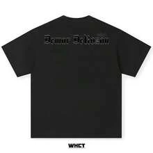 Camiseta de manga corta de algodón puro WHCT estilo americano con estampado de DeRozan para jóvenes, ideal para entrenamiento de baloncesto y deportes casuales en verano. - Negro - Ver 7