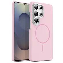 Funda de PC Premium para Galaxy S26 Ultra S25 Ultra A56 A37 A57 A55 A36 A16, Funda Magnética para Teléfono, Compatible con A35 A17 A26 A54 S24 S23 S22 A15 A32, Resistente a Golpes, Cobertura Completa, Ultra Delgada, Carcasa Rígida, Adecuada para Nuevos Modelos 4G, Funda de Teléfono, Verano, Accesorios para Teléfono, Funda de Teléfono S25 Ultra - Rosa - Ver 7