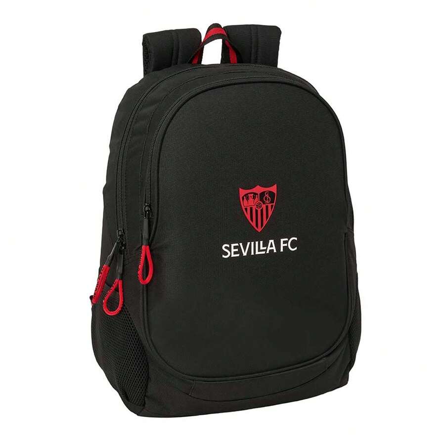| 塞維利亞足球俱樂部 (Sevilla FC) 6 英寸大號帶輪背包,配有可拆卸、可清洗、防水的襯墊、USB 接口、雙層加厚隔間、隱藏式防盜拉鍊和收納袋,紅色,6 英寸 - 免費送貨 ✅ 西班牙大陸地區 24/48 小時送達 - 選項5 - 查看 1
