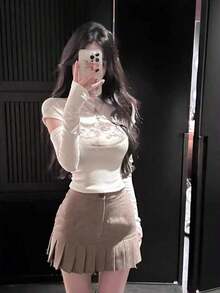 Women Tops - White - View 1