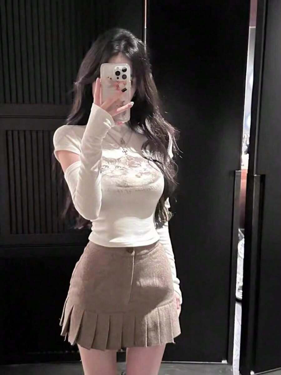 Women Tops - White - View 1