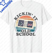 Camiseta Retro de Videojuegos de los 80 y 90, Estilo Clásico, Arcade, Streetwear, Ropa para Hombre, Camiseta Vintage, Estética Masculina, Éxito de  2026 - Blanco - Ver 5