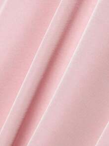 Long-Sleeved Bomber Jacket With Turn-Down Collar And Zipper, Casual Style For Spring, Pink - Black - View 5