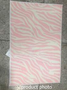1 Stück rosa gewellter Teppich, Muttertagsgeschenk, süße dekorative Bodenmatte, dekorativer Teppich, süße Gaming-Matte, dekorativer Teppich, Schlafzimmerdekoration, kleiner Teppich, Teppich, Heimdekoration, Outdoor-Teppich, waschbarer Teppich, Abschlussgeschenk - Verschiedenfarbig - Übersicht 9