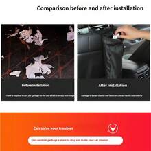 Car Trash Can Hanging Bag, Multifunction Car Storage Organizer For Umbrella, Back Seat Garbage Bag, Interior Accessories - Storage Bag - View 7