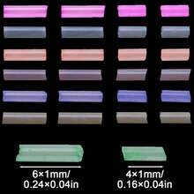 950-15000颗/袋彩色玻璃珠，适用于刺绣、DIY手工手链、项链、耳环和装饰品 - 長管狀珠子 - 查看 5