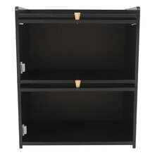 Storage Cabinet Countertop Storage Cabinet Modern Storage Cabinet 42*25*50cm - Black - View 10