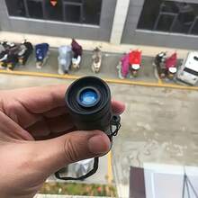 2000倍25毫米高倍单筒望远镜，高清夜视功能，带手机支架和三脚架，便携迷你型，适合观鸟、徒步旅行、狩猎、音乐会等活动，父亲节礼物之选。 - A - 查看 9