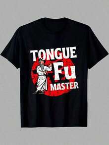 MMP Impreso y Enviado en EE. UU. | [Camiseta Divertida de Humor para Adultos] Maestro de Lenguaje Sarcastico y Atrevido - Camiseta Divertida de Humor para Hombres - Camisetas Gráficas para Hombres, Ropa de Halloween, Camisetas Romwe de Otoño, Y2k, Camiseta Gráfica Divertida de Navidad y Halloween, Adecuada para Festivales, Fiestas, Uso en el Hogar, Viajes Diarios, Regreso a Clases y Atuendos para Conciertos. - Negro - Ver 1