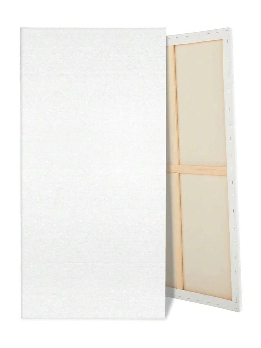 White Canvas Board, Perfect Gift For Acrylic, Oil, Tempera And Watercolor Artists And Painting Enthusiasts, Art Supplies Canvas In Multiple Sizes - Multicolor - View 1