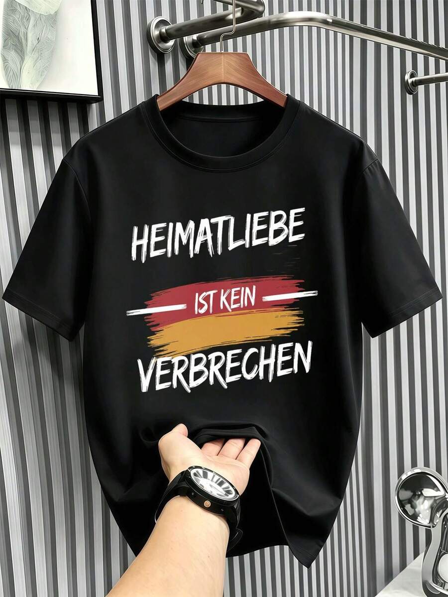 Men T-Shirts - Black - View 1