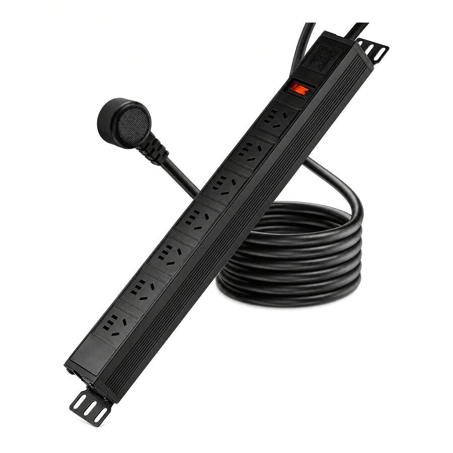 Regleta De Alimentación De 8 Posicione Con Cable De 2.8m - Tipo de Enchufe A USA (110-127V) - Ver 1