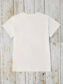 Fashion Printed T-Shirts For Women, Oversized Streetwear Tops, Comfortable And Stylish All-Match Summer Tees, Cotton Casual T-Shirt, Cute Strawberry Fruit Relaxing Lazy Strawberry Graphic T-Shirt For Women And Men - 白色 - 查看 3